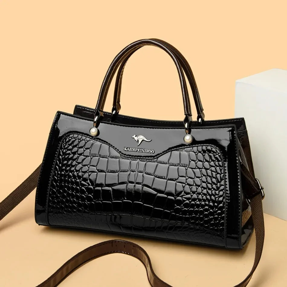 The Marbella Croc Tote