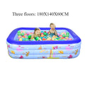 Large Indoor Inflatable Pool – Kids Ocean Ball Play Pool
