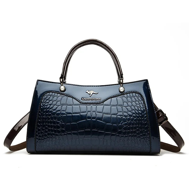 The Marbella Croc Tote