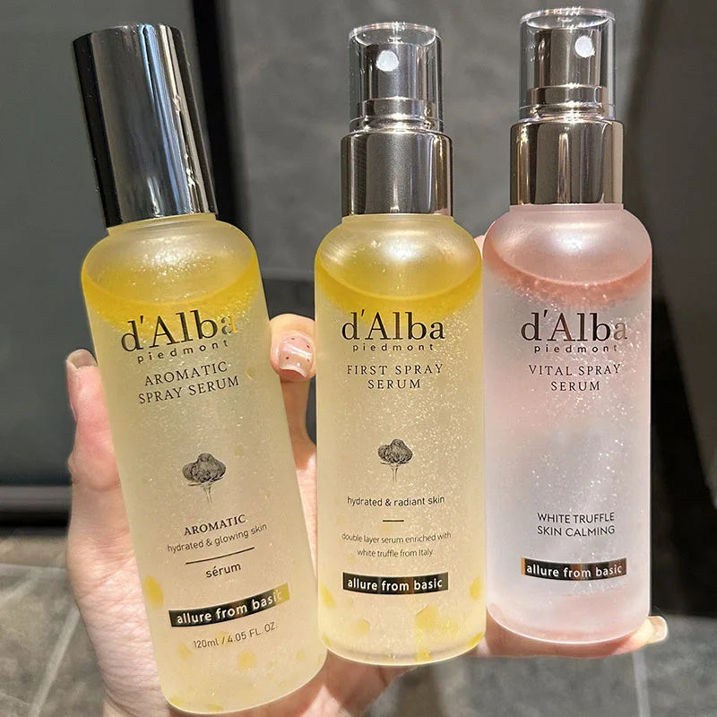 d'Alba White Truffle Hydrating Facial Spray Serum 100ml – Pore Minimising, Moisturising & Skin Repair Essence