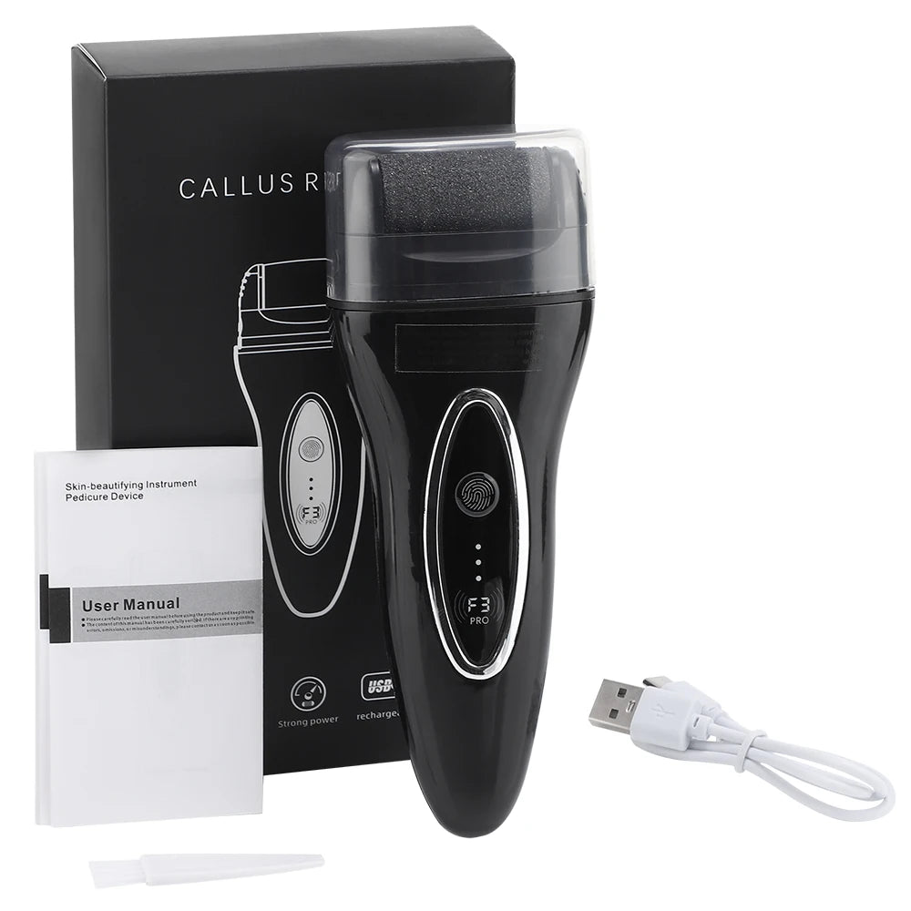 Electric Foot Grinder, Dead Skin Callus Trimmer, Professional Foot Care Tool With LCD Display, Dead Hard Skin Callus Remove