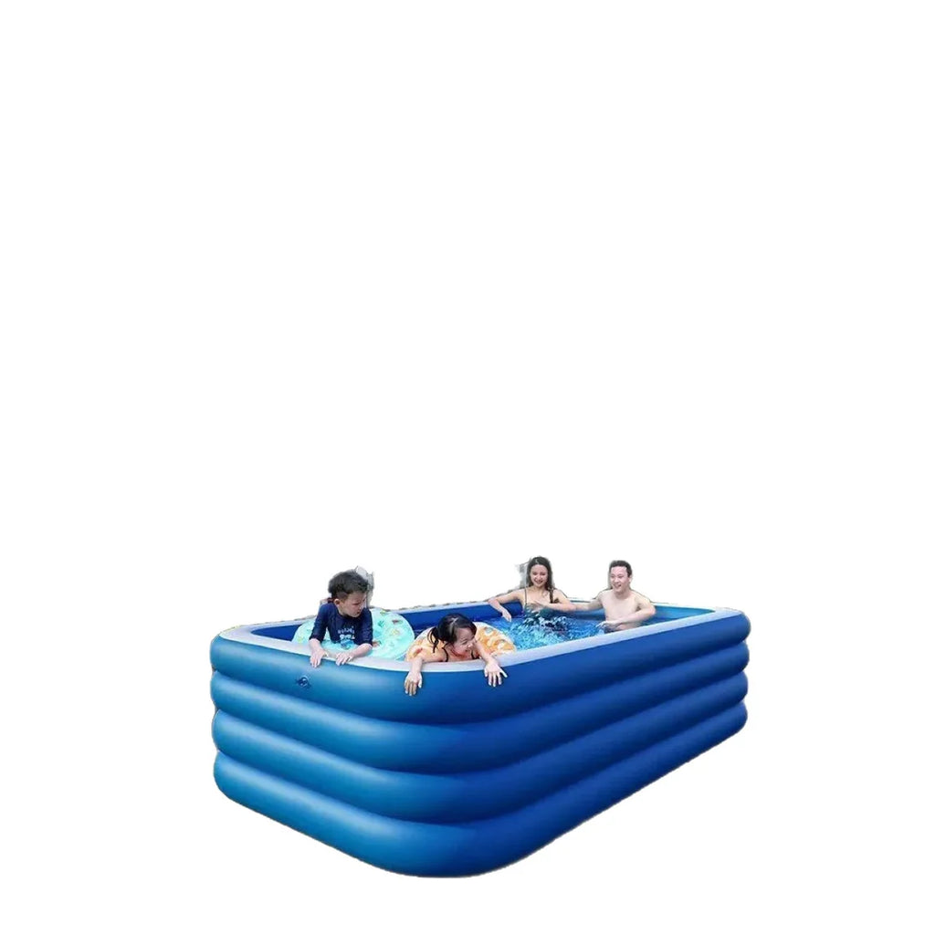 Thickened Outdoor Family Inflatable Pool – Large Portable Swim Pool