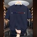 Men's Paris Fashion Cotton T-Shirt – Soft Casual Summer Tee