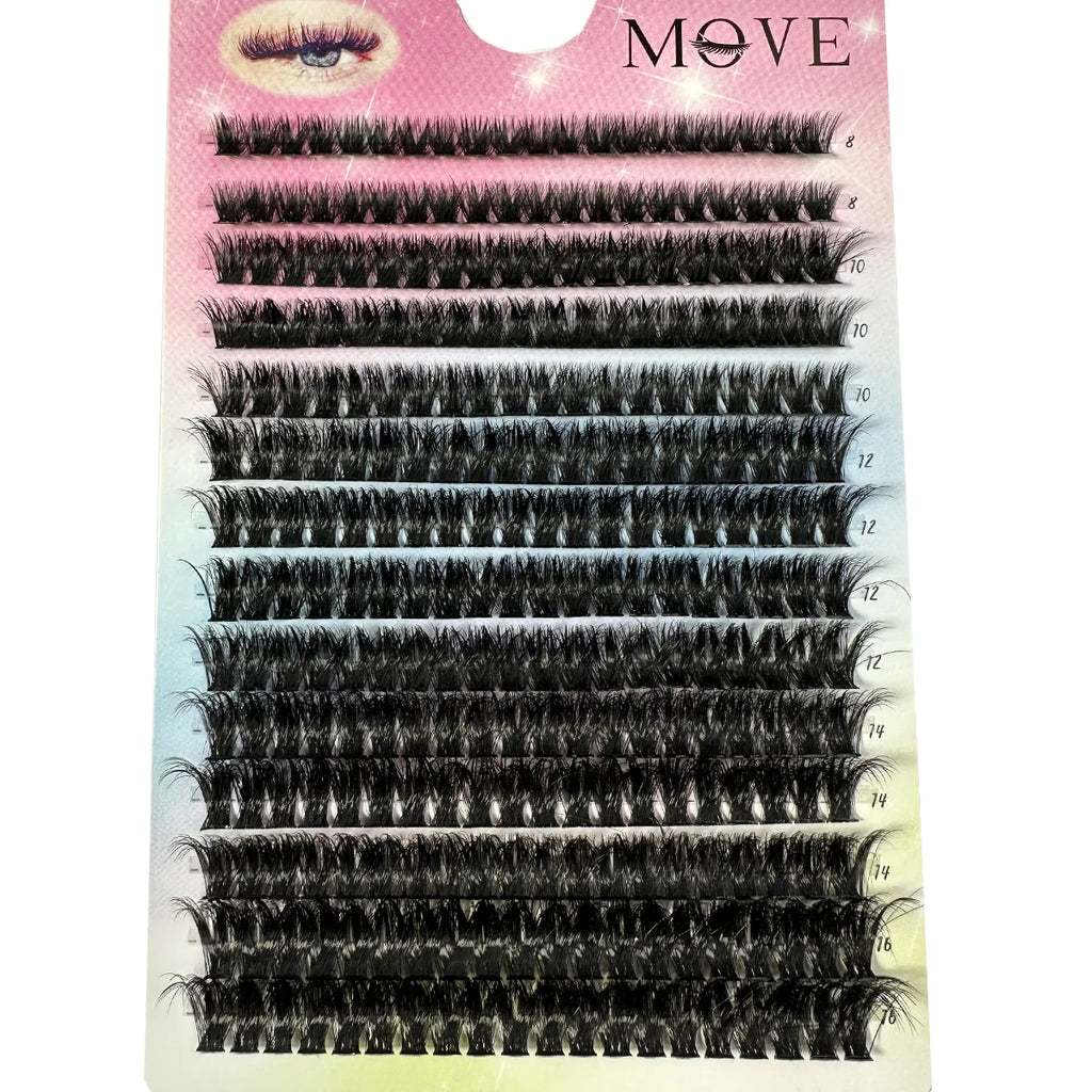 5D Faux Mink Cluster Lashes Kit — 640 Pcs