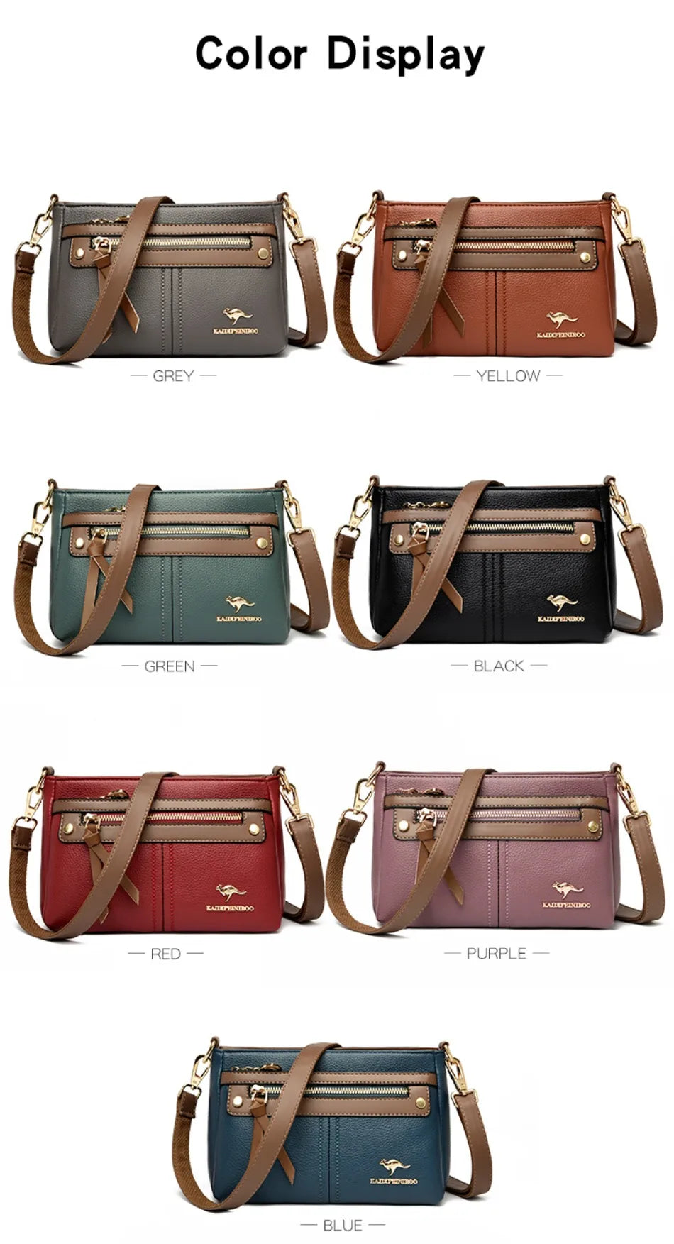 The Scarlett Messenger Bag