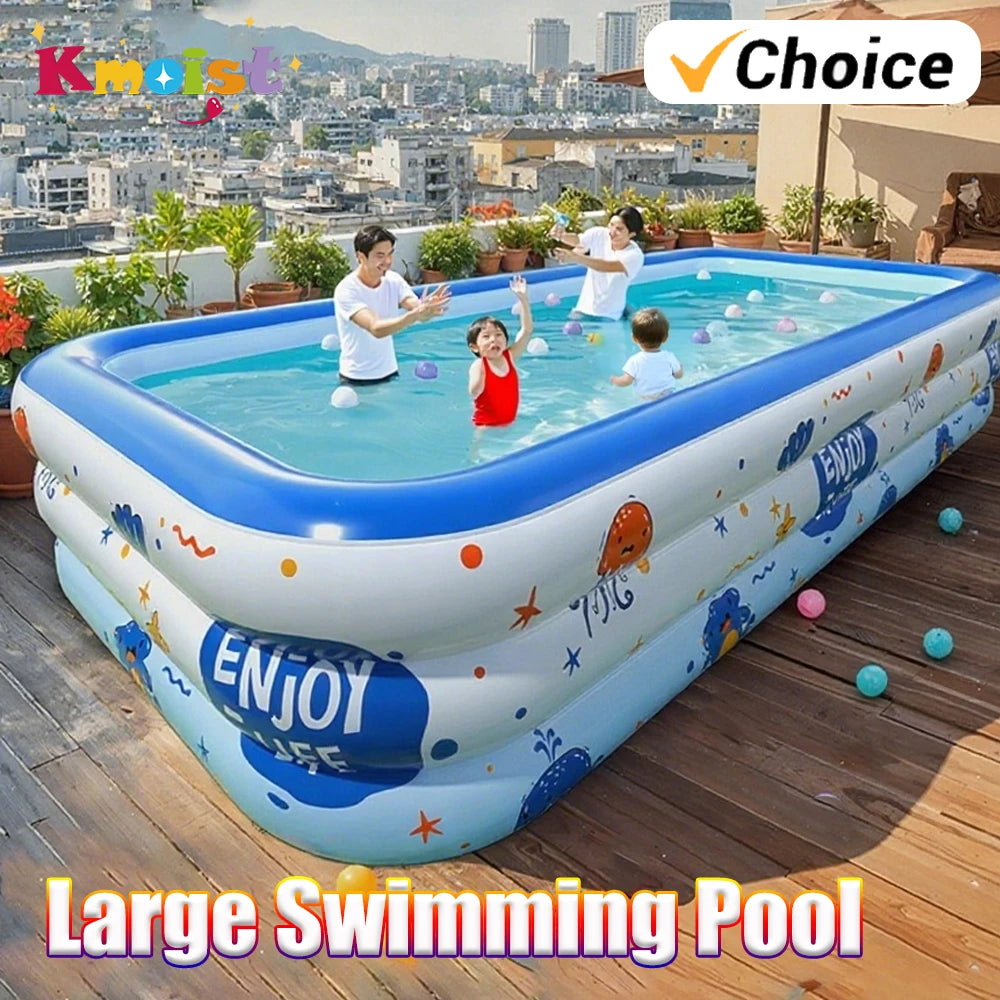 Inflatable Swimming Pool – Kids & Family Outdoor Pool
