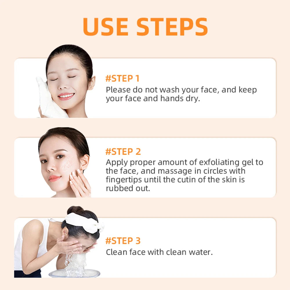 Orange Brightening Exfoliating Gel Scrub