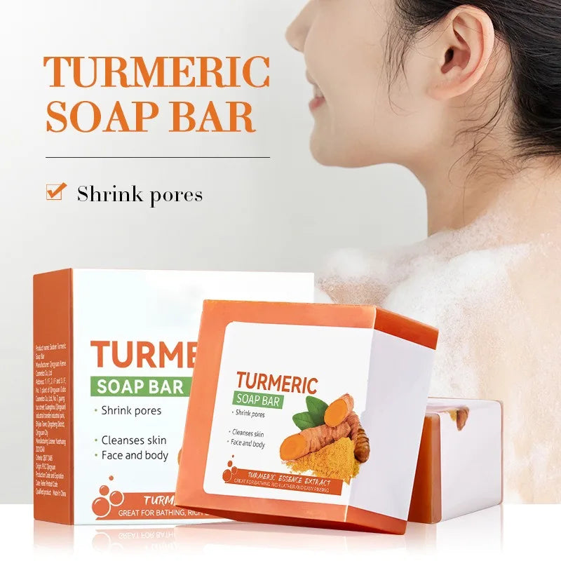 Handmade Turmeric Brightening Body Soap
