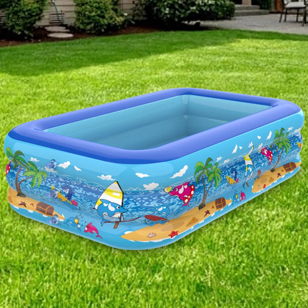 Inflatable Swimming Pool – Adults, Kids & Toddlers Garden Pool