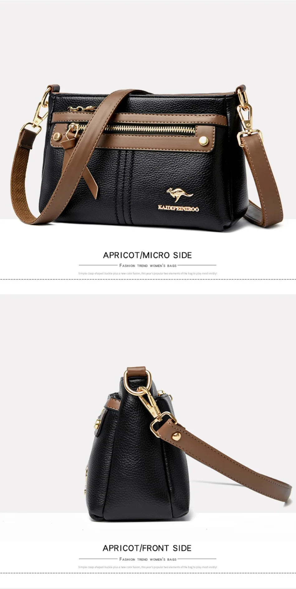 The Scarlett Messenger Bag