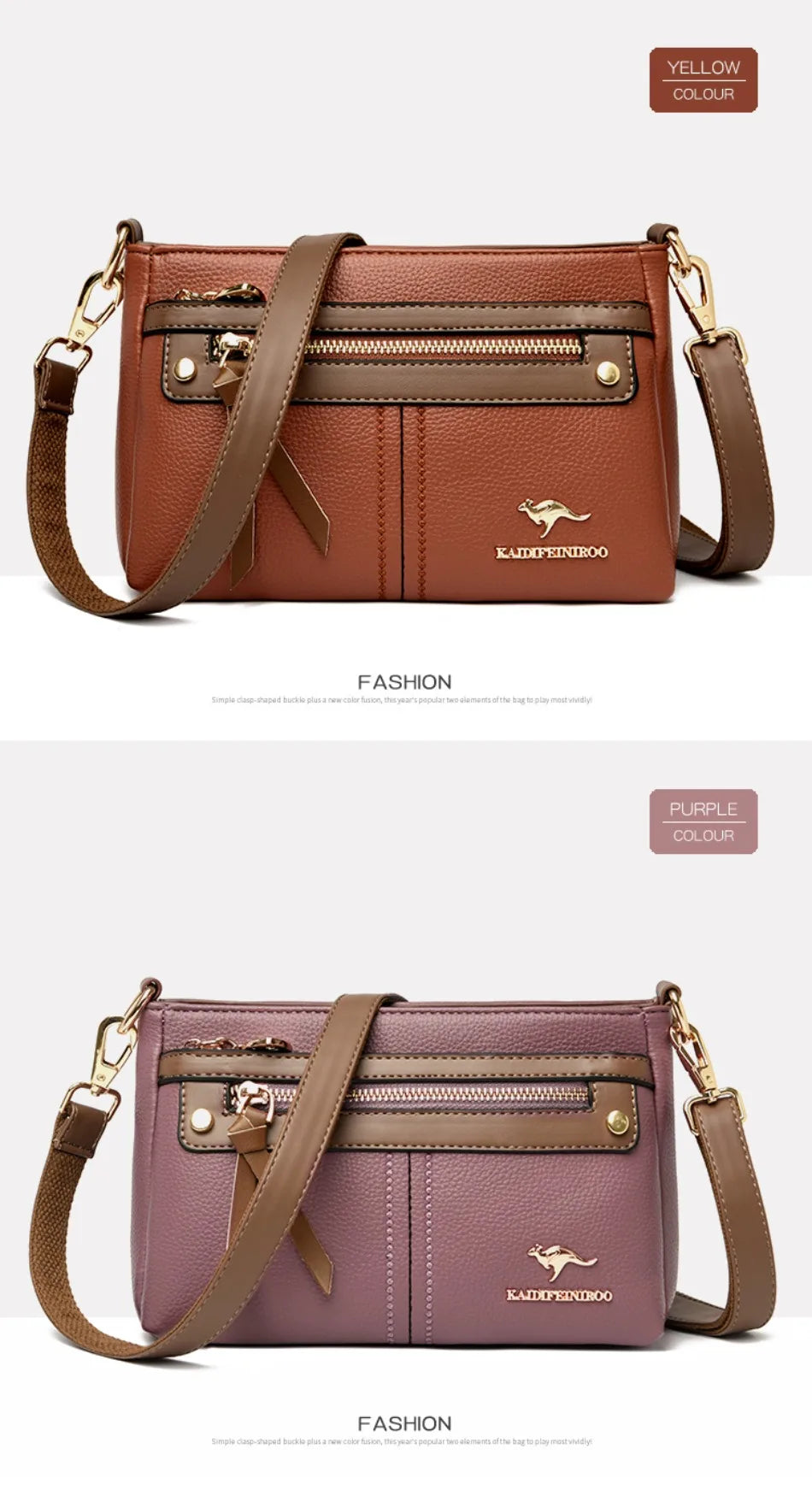 The Scarlett Messenger Bag