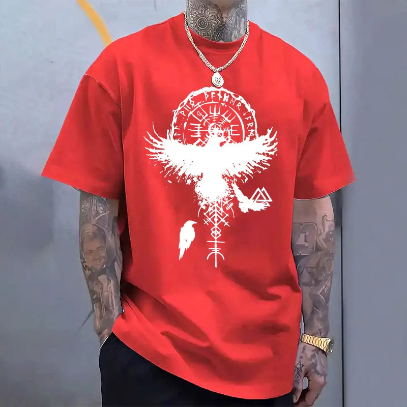 Men's Ancient Raven 100% Cotton T-Shirt – Soft Casual Tee