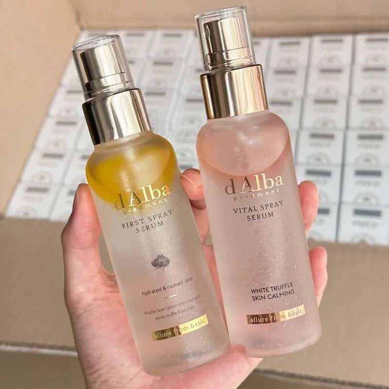 d'Alba White Truffle Hydrating Facial Spray Serum 100ml – Pore Minimising, Moisturising & Skin Repair Essence