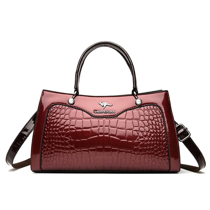 The Marbella Croc Tote