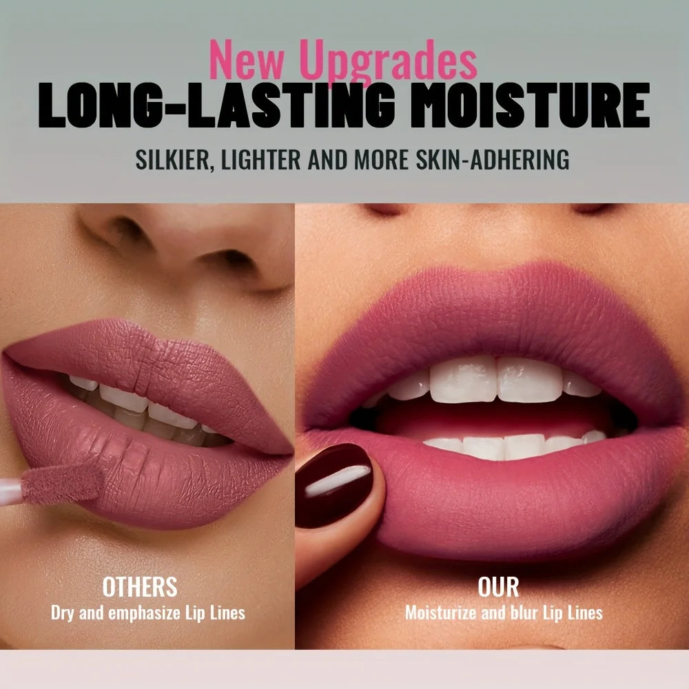Matte Velvet Liquid Lip Gloss