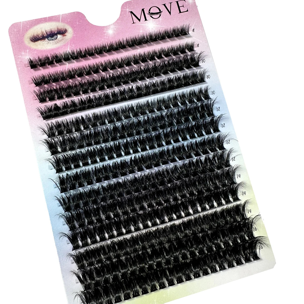 5D Faux Mink Cluster Lashes Kit — 640 Pcs