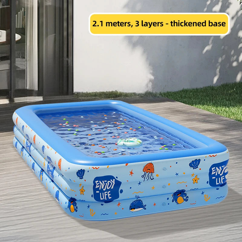 Inflatable Swimming Pool – Kids & Family Outdoor Pool