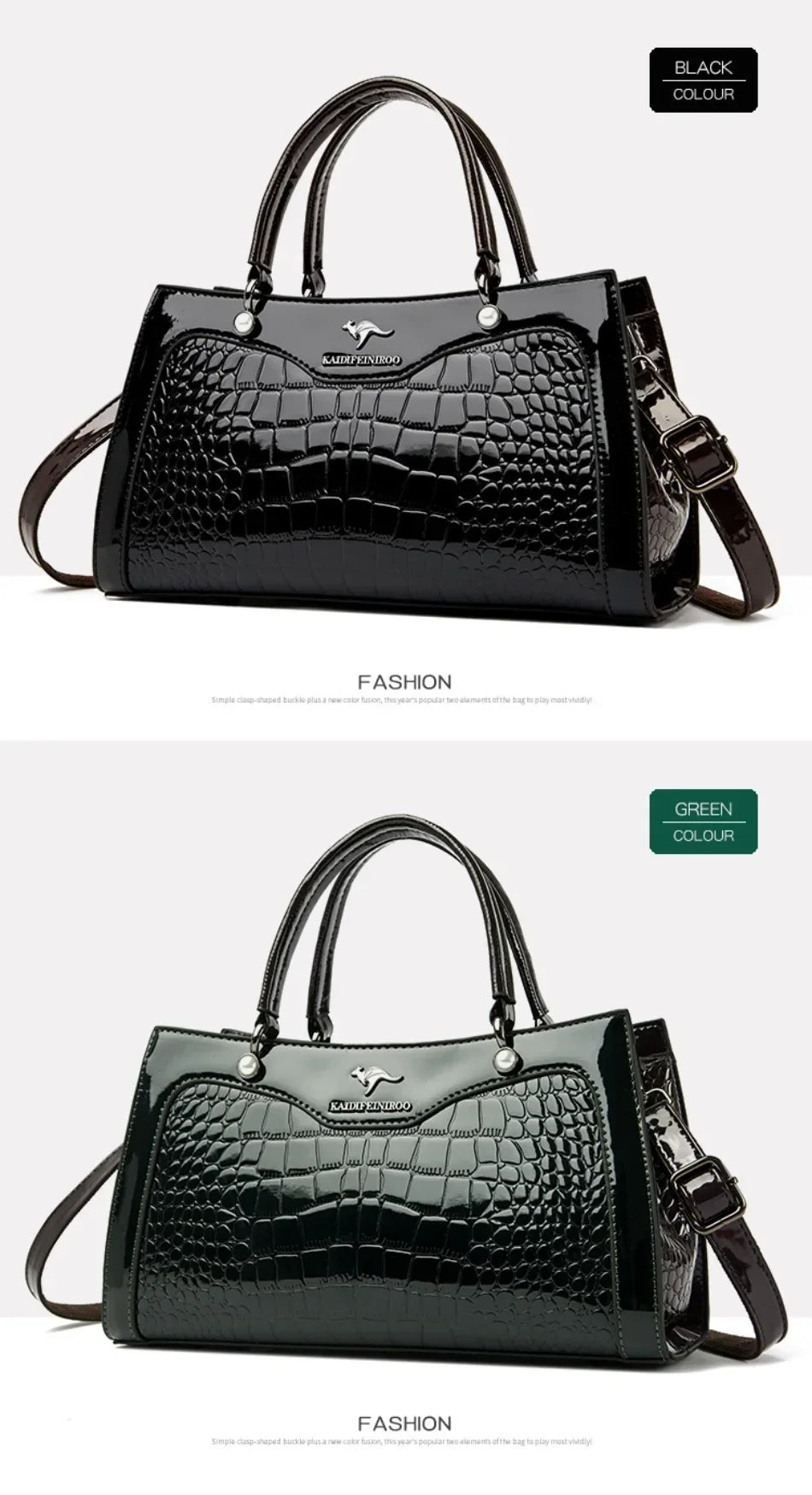 The Marbella Croc Tote