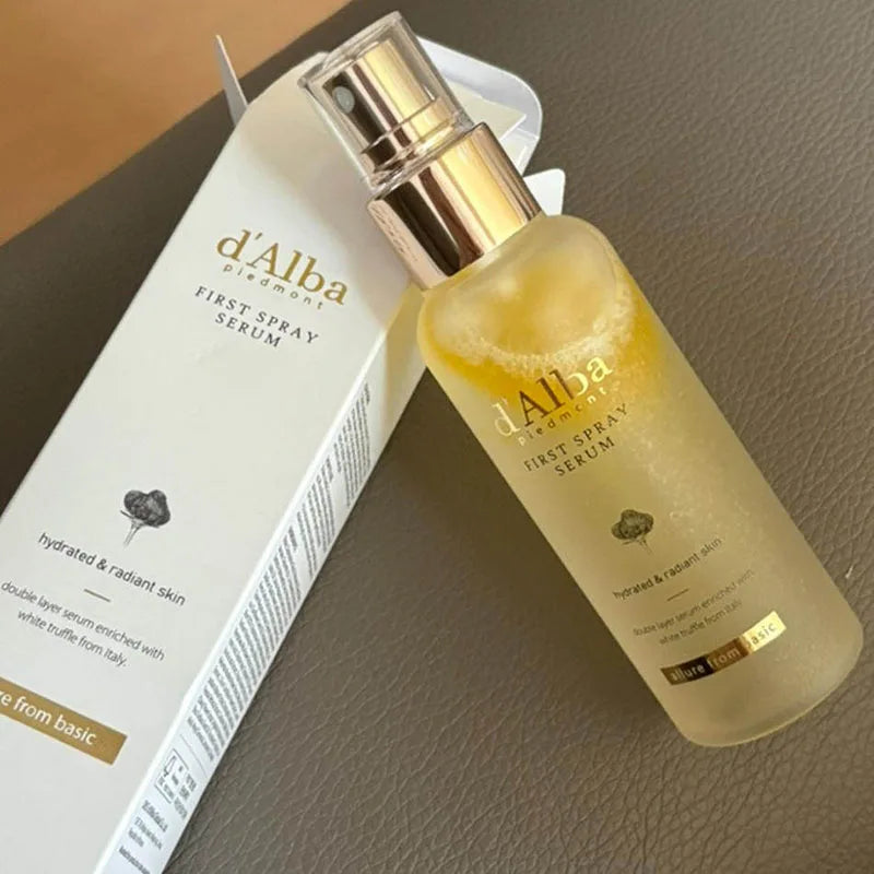 d'Alba White Truffle Hydrating Facial Spray Serum 100ml – Pore Minimising, Moisturising & Skin Repair Essence