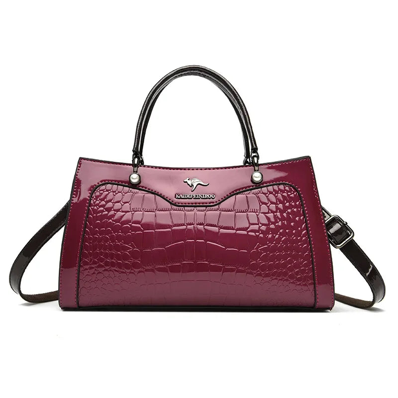 The Marbella Croc Tote