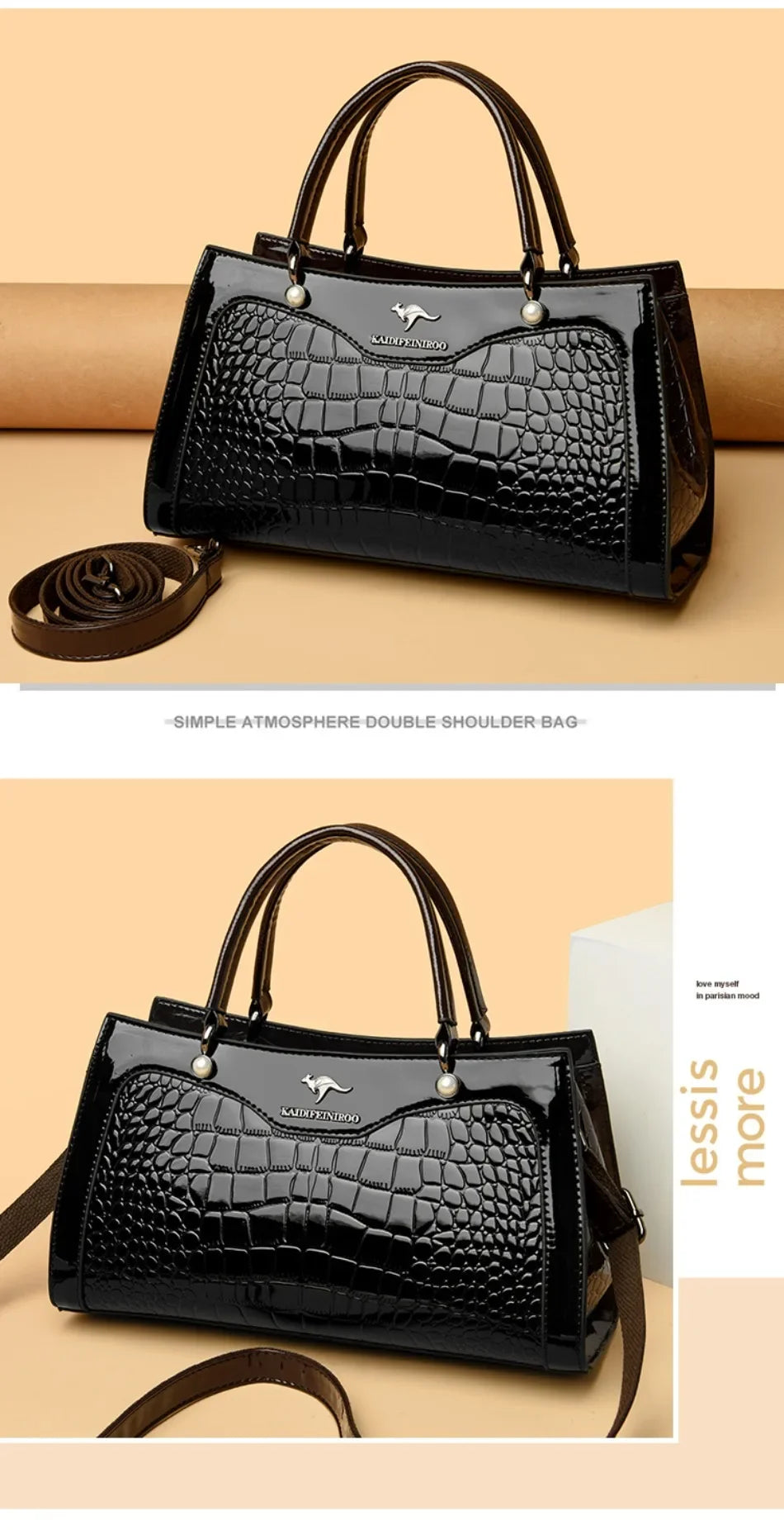 The Marbella Croc Tote
