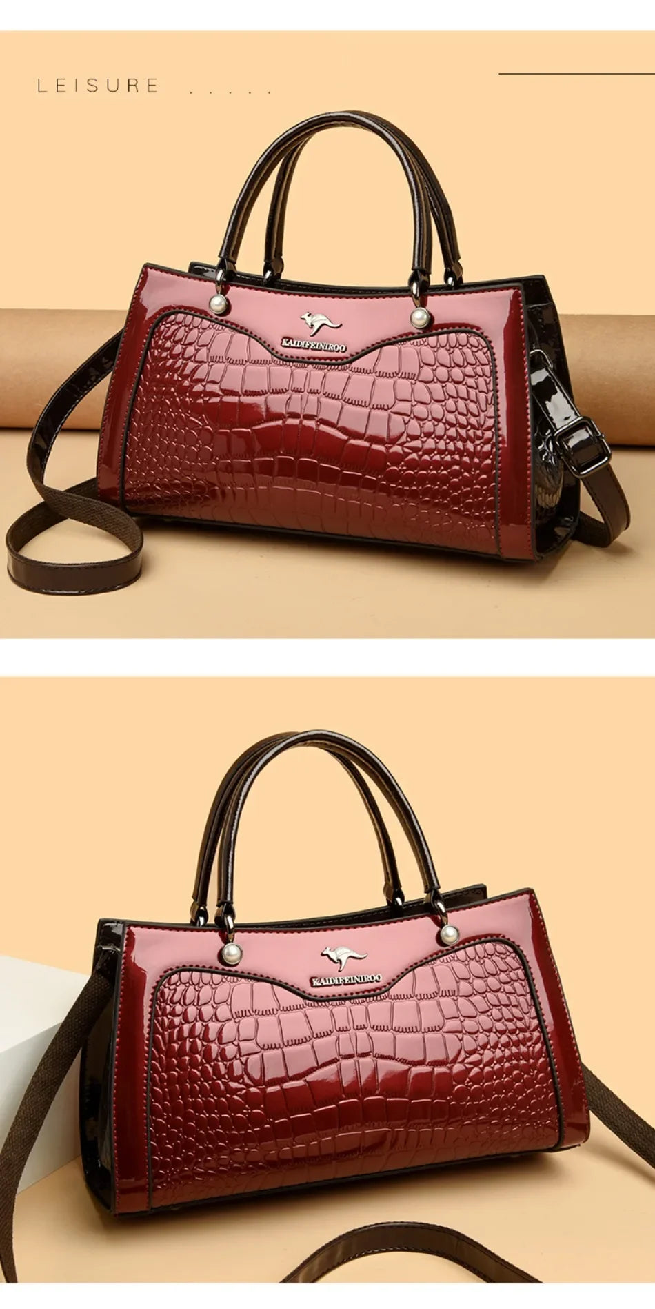 The Marbella Croc Tote