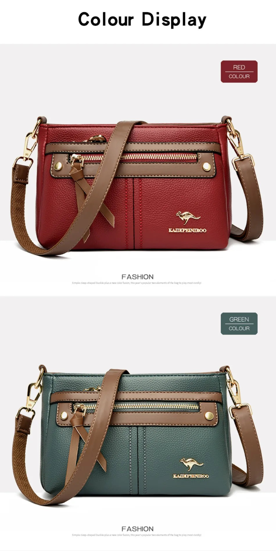 The Scarlett Messenger Bag