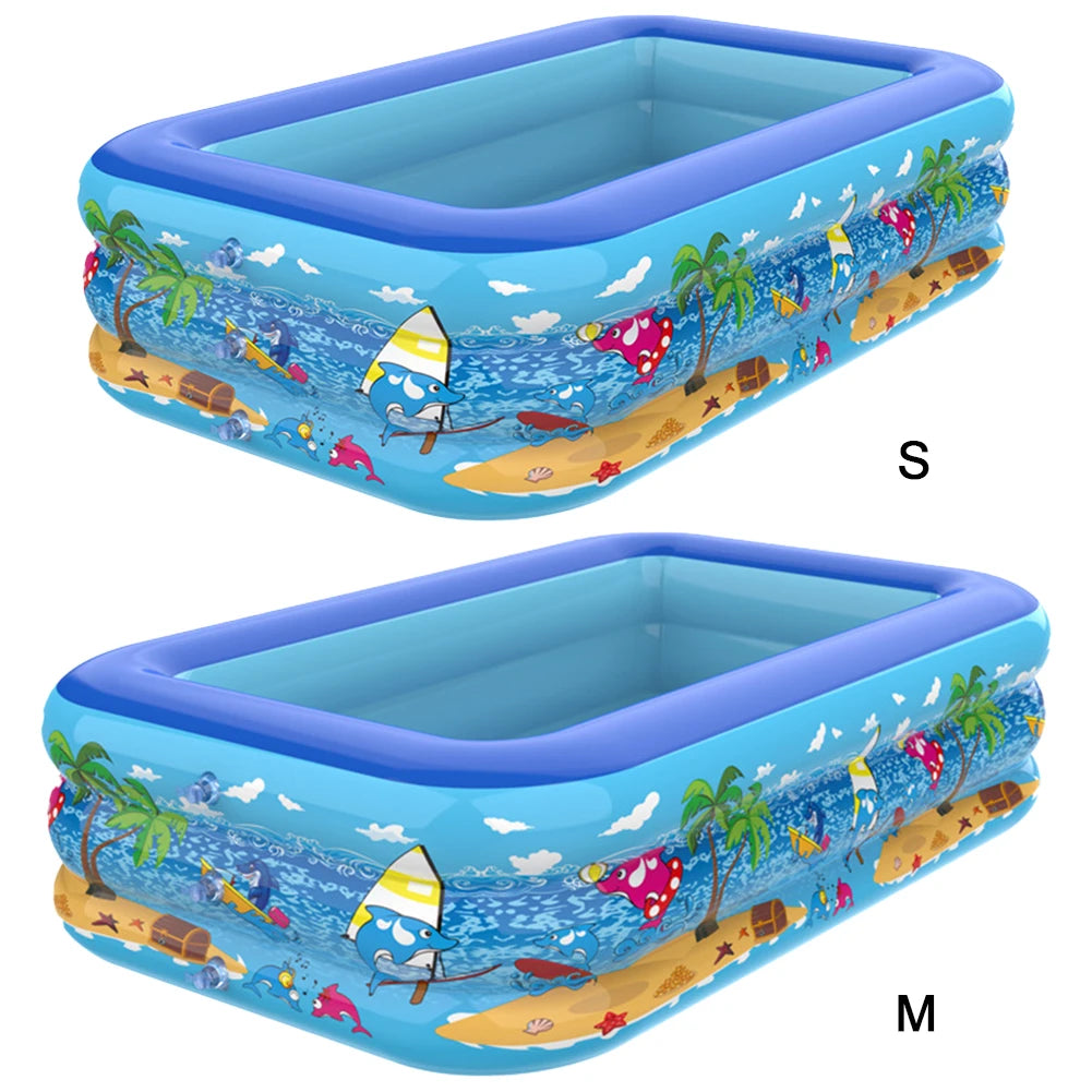 Inflatable Swimming Pool – Adults, Kids & Toddlers Garden Pool