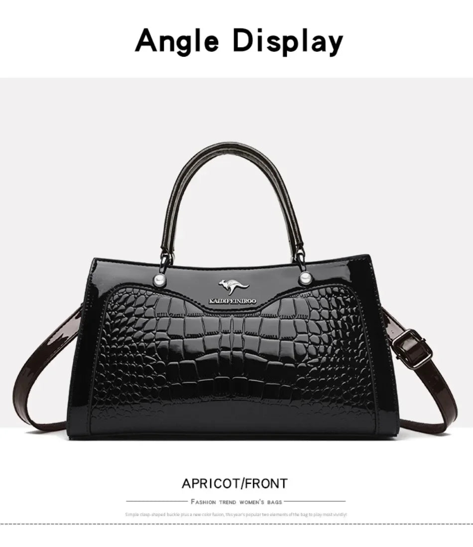 The Marbella Croc Tote